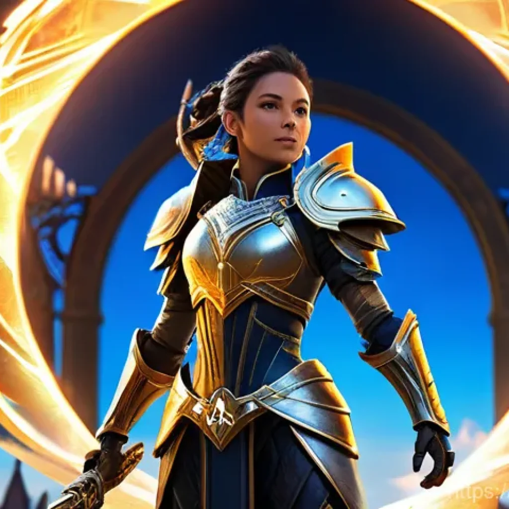 세븐나이츠 사전 예약 보상 - **Prompt 1: Epic Hero Summoning**
    A vibrant, dynamic illustration in the style of Unreal Engine ...